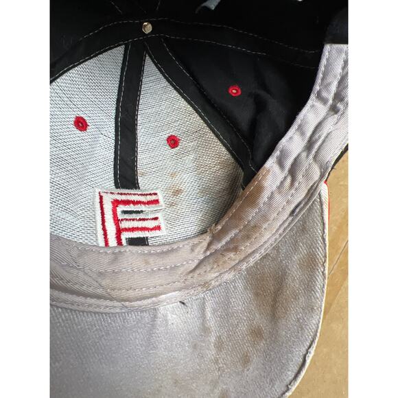 Vintage Eminem Rap Black & Red Fitted Cap Size S-M Bio-Domes - Picture 9 of 11